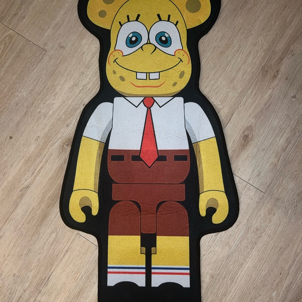 NEW Bearbrick Rug - SpongeBob SquarePants - Picture 2 of 4